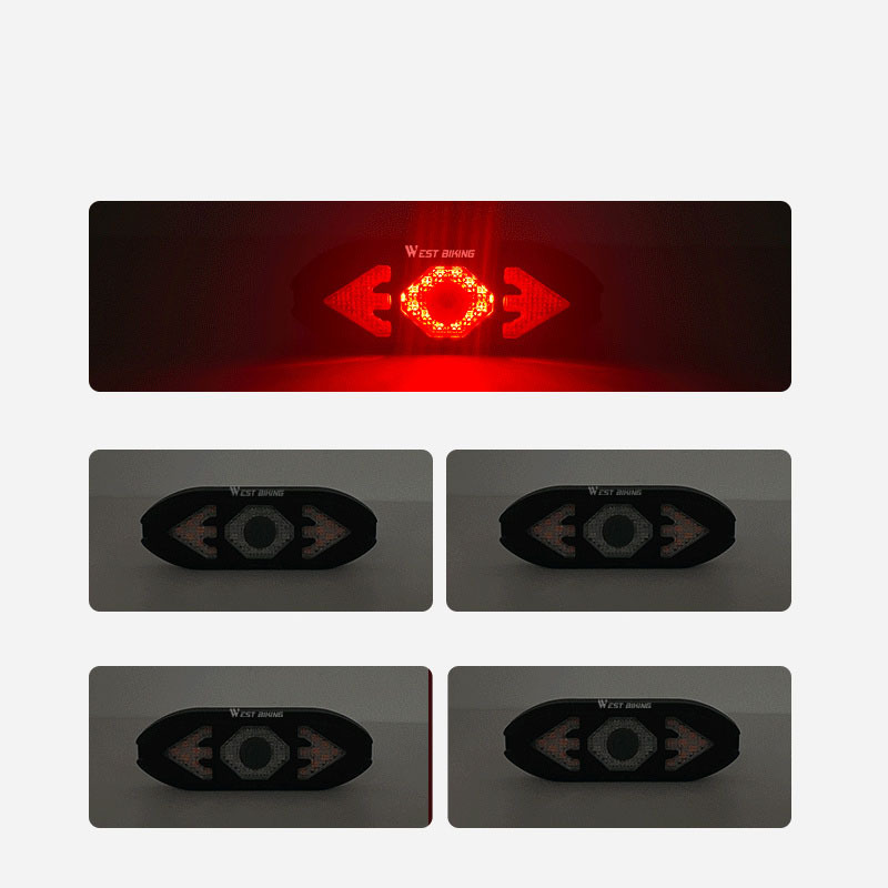 Wireless Remote Control Bicycle Turn Signal Tail Light - Image 4