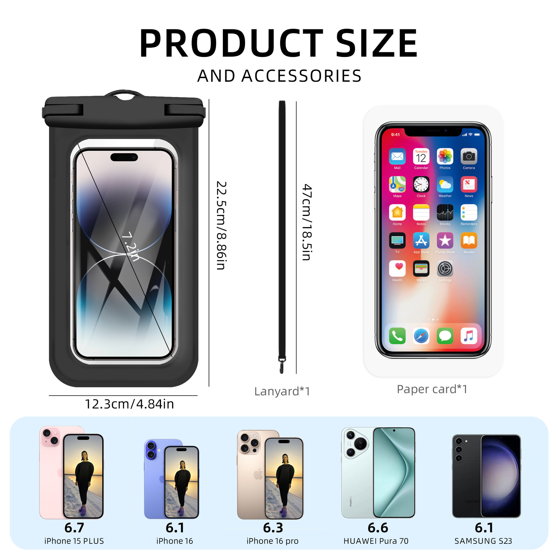 Waterproof Touchscreen Smartphone Pouch - Image 7