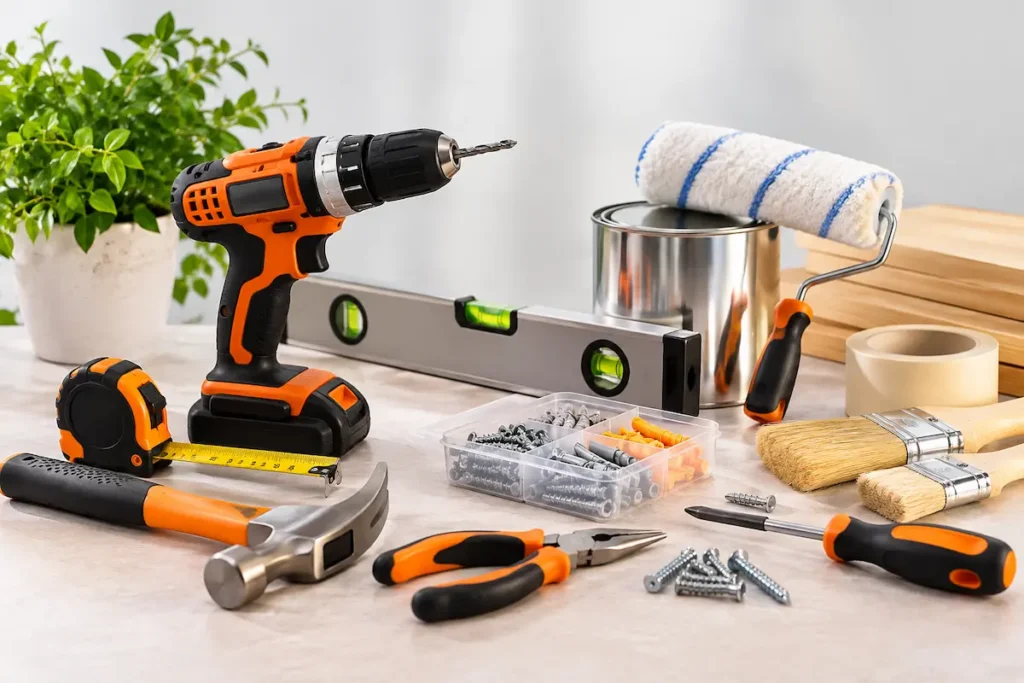 Home improvement tools and supplies